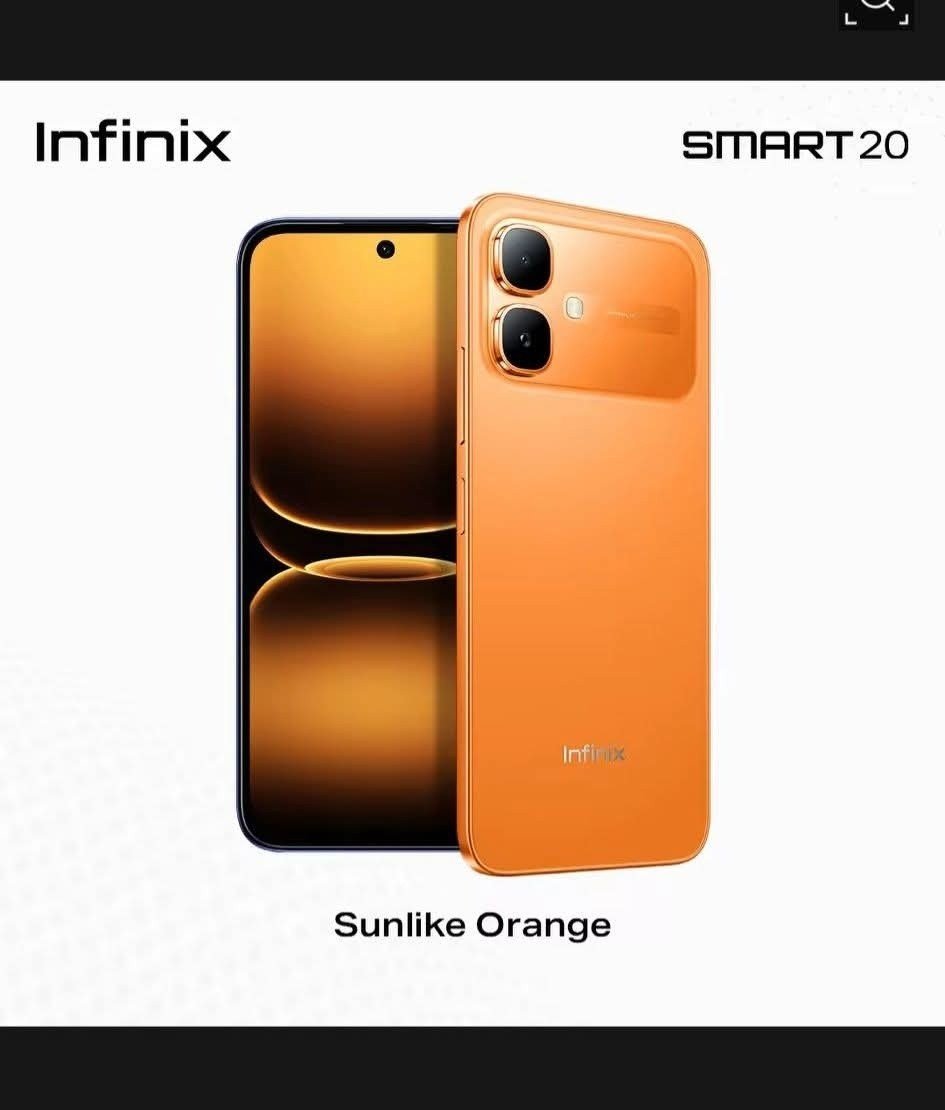 Infinix Smart 20 Sunlike Orange 8GB(4+4)+128GB